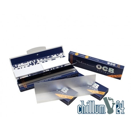 Box mit 32x OCB Ultimate King Size Slim inkl. 32 Tips