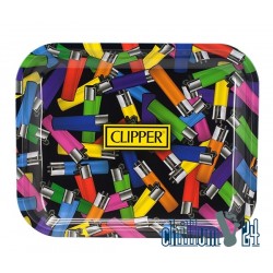 Metall Rolling Tray Clipper Chaosline 34 x 27,5 x 3cm