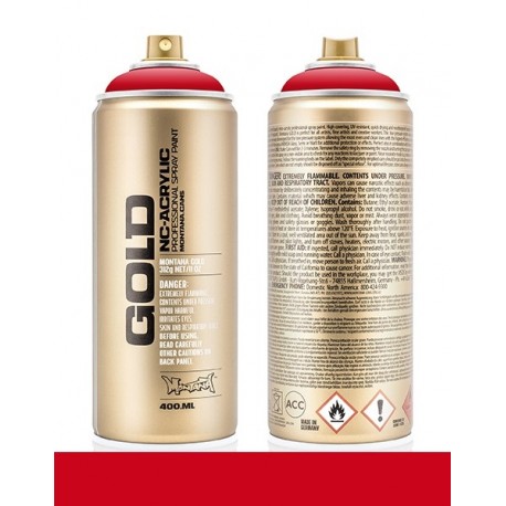 Montana Gold 400ml Shock 3000 Red