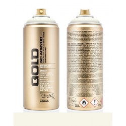Montana Gold 400ml Shock 9110 White Cream