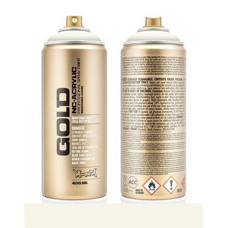 Montana Gold 400ml Shock 9110 White Cream