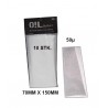 Oil Black Leaf Rosin Bag Filters 70x150mm 50µ 10er Pack