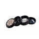  Alu-Grinder 4-teilig 55mm Black Mandala 3
