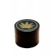  Alu-Grinder 4-teilig 50mm Black Gold Leaf 