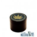  Alu-Grinder 4-teilig 50 mm Black Gold Leaf 