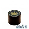  Alu-Grinder 4-teilig 50mm Black Gold Leaf 