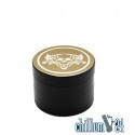  Alu-Grinder 4-teilig 50 mm Black Silver Skull 2