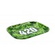 Metall Rolling Tray 420 Green 18x14cm