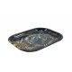 Metall Rolling Tray First Earth Tiger 18x14cm