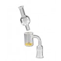 Dabbing Banger Farbreaktor mit Carb Cap 10er Schliff