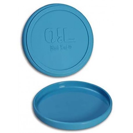 OiL Black Leaf Silikonschale 12cm matt Blue