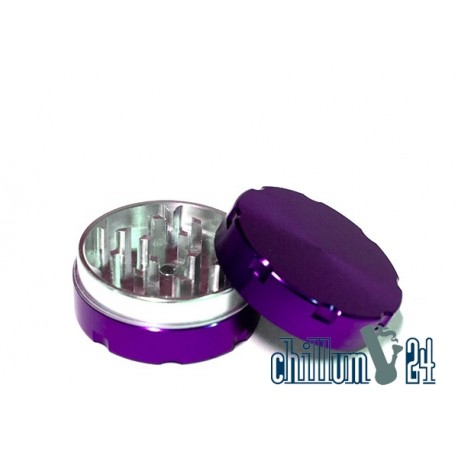 Alu-Grinder 50mm 2-Teilig Purple