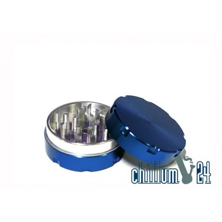 Alu-Grinder Ø 40mm 2-Teilig Blue