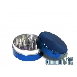 Alu-Grinder 50 mm 2-Teilig Blue