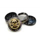 Champ High Metallgrinder Gold Skull 4-teilig 50mm