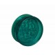 Acryl-Grinder mit Vorratsfach 60mm Dark Green