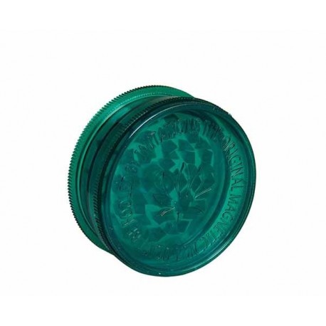 Acryl-Grinder mit Vorratsfach 60mm Dark Green