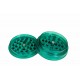 Acryl-Grinder mit Vorratsfach 60mm Dark Green