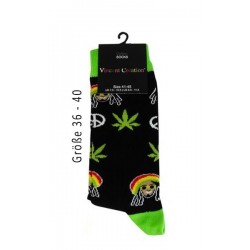 Vincent Creation Cotton Socks Green Gr. 36-40