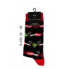 Vincent Creation Cotton Socks Red Gr. 36-40