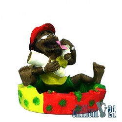 Aschenbecher Rastaman Double Roll