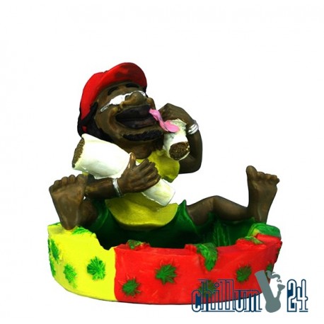 Aschenbecher Rastaman Double Roll