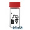 Heisenberg Glasbehälter mit Schraubverschluss Wake & Bake