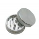 Alu-Grinder Ø 50mm 2-Teilig Silber