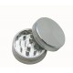 Alu-Grinder Ø 40mm 2-Teilig Silber