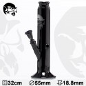 Black Skull Glasbong 18.8er Schliff 32 cm