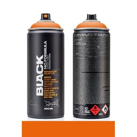 Montana Black 400ml BLK 2075 Pure Orange