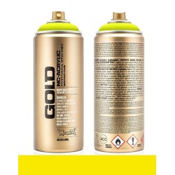 Montana GOLD 400ml Fluorescent Colors F1000 Flash Yellow