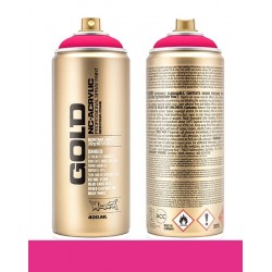 Montana GOLD 400ml Fluorescent Colors F4000 Gleaming Pink