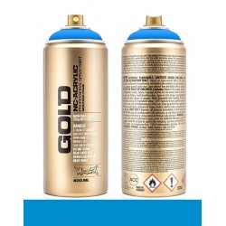 Montana GOLD 400ml Fluorescent Colors F5000 Flame Blue