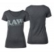 RAW Authentic Edition Grey Logo Girl V-Neck inkl. Paper u. Tips