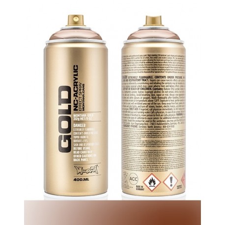 Montana GOLD 400ml Chrome Effect Colors M2000 Copper Chrome