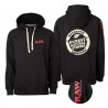 RAW Hoodie Black Stamp Logo inkl. Paper u. Tips