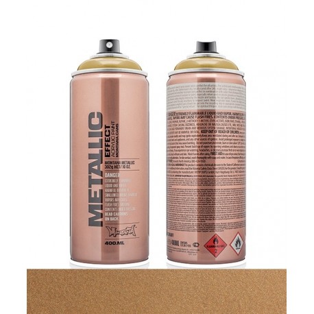 Montana 400ml Metallic Effect Lack EMC1030 Aztec Gold