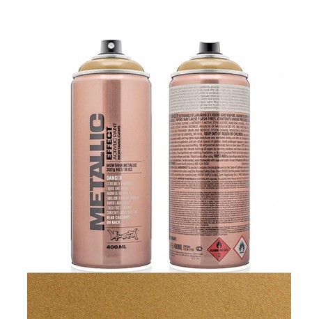 Montana 400ml Metallic Effect Lack EMC1050 Gold