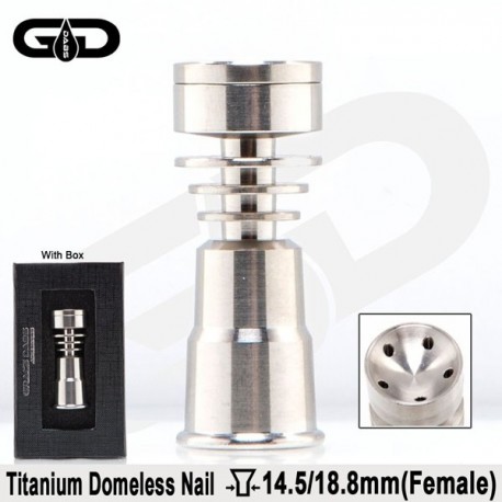 Grace Dabs Titanium Domeless Nail Removable 18.8 und 14.5 (female)