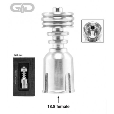 Grace Dabs Titanium Heavy Duty Domeless Nail 18.8 (female)