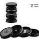Grace Glass Amsterdam Grinder 4-Part 50mm Black