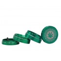 Grace Glass Amsterdam Grinder 4-Part 50 mm Green