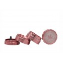 Grace Glass Amsterdam Grinder 4-Part 40 mm Pink