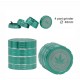 Grace Glass Amsterdam Grinder 4-Part 40mm Green