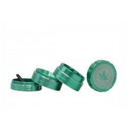 Grace Glass Amsterdam Grinder 4-Part 40mm Green