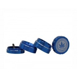 Grace Glass Amsterdam Grinder 4-Part 40mm Blue