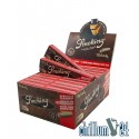 Box 24x Smoking Brown unbleached King Size Paper u. Tips