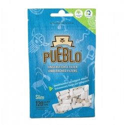 Pueblo Pure Slim Eindrehfilter 6mm 120 Stk.