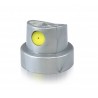 Loop Flux Cap Silver/Yellow